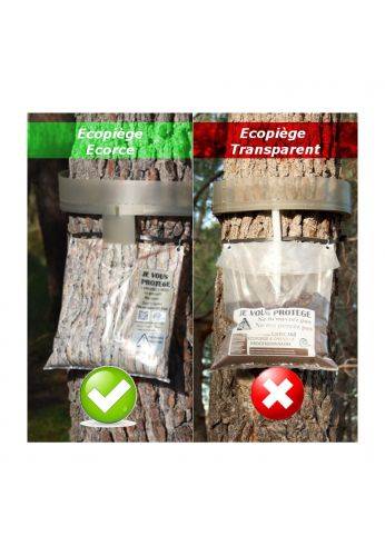 Ecopiège - Descente Supplémentaire Transparent (sac+tube) - Imagen 2