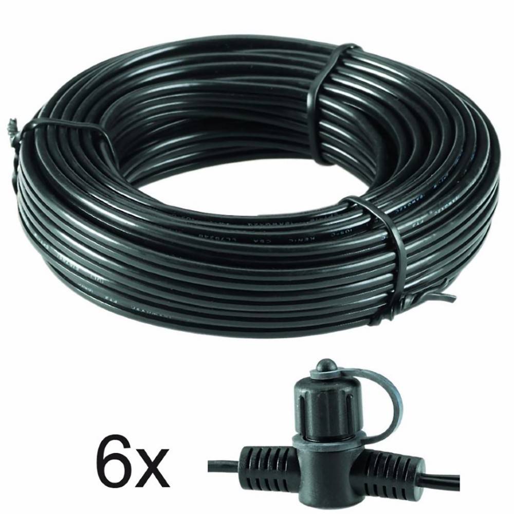 Decklinea - Cable rallonge avec raccords - Garden Light - Imagen 1