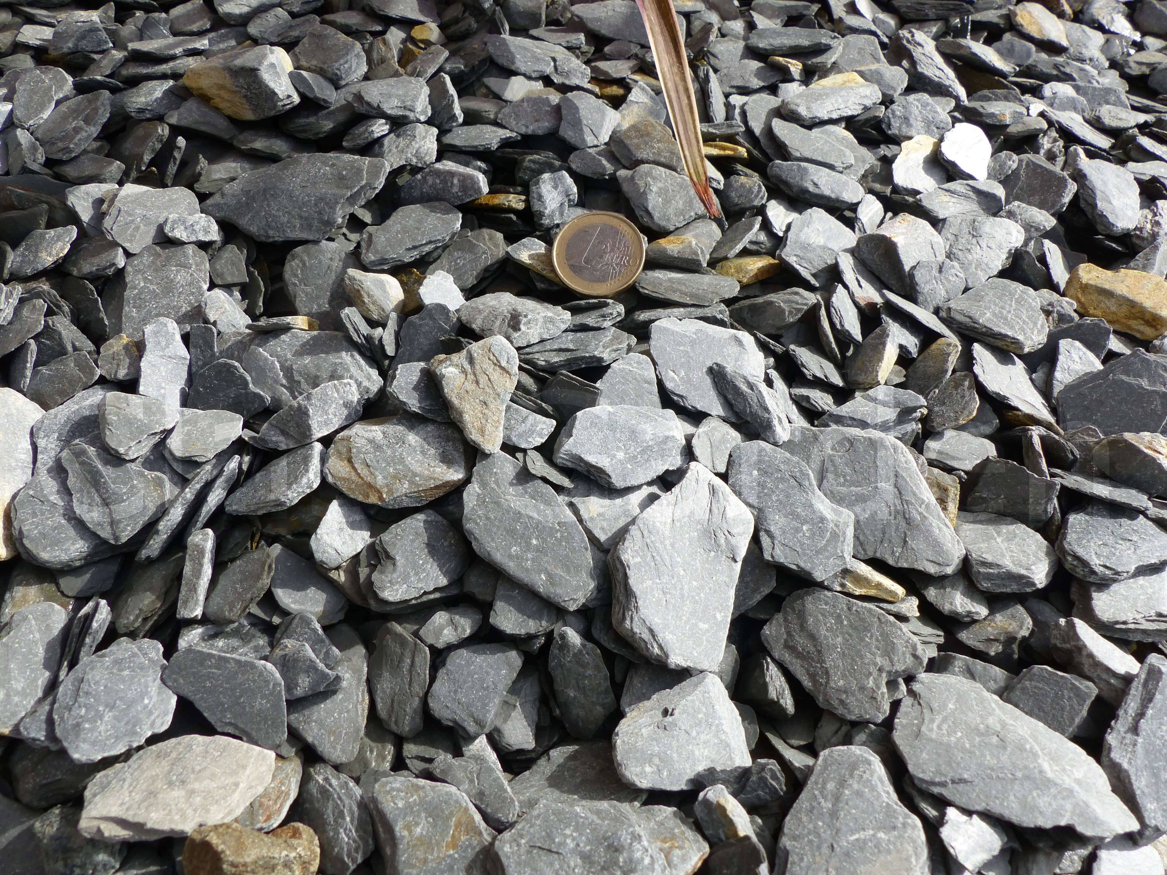 Paillage Ardoise GRIS  10-30  Pack 5 m² - 12 sacs - 300 kg - Image 2