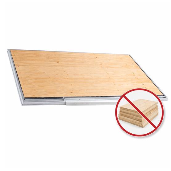 Kit plancher pour abri de jardin Trigano de 4,29 m² - Image 4