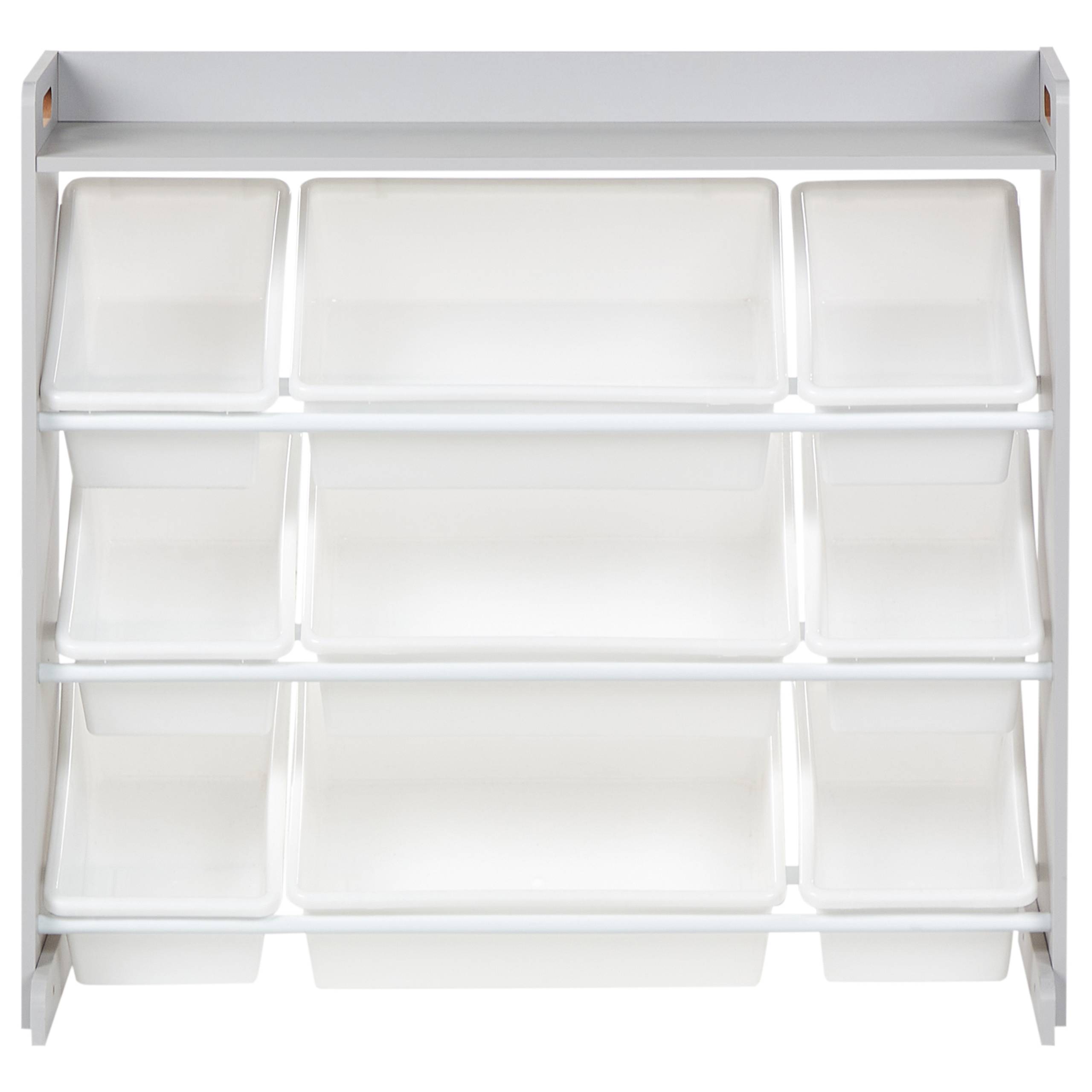 Beliani - Meuble de rangement MDF Gris COLLIE - 86x39x78- Beliani - Image 6