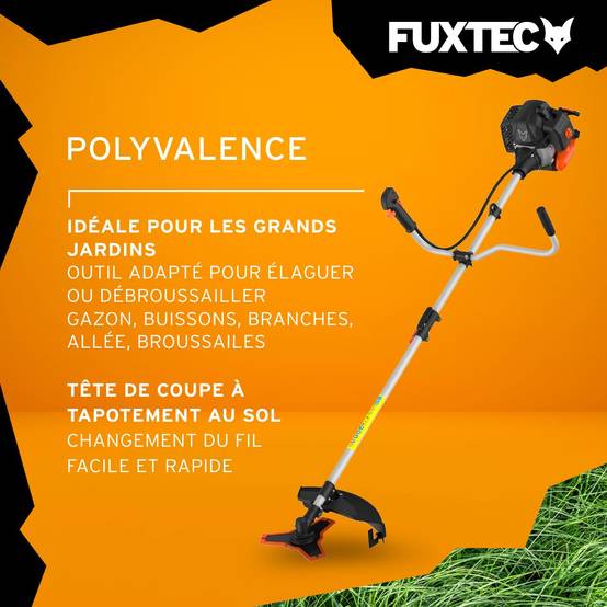 FUXTEC - Débroussailleuse thermique - FUXTEC FX-MS152 - 52cm3 3CV - FUXTEC - Image 4