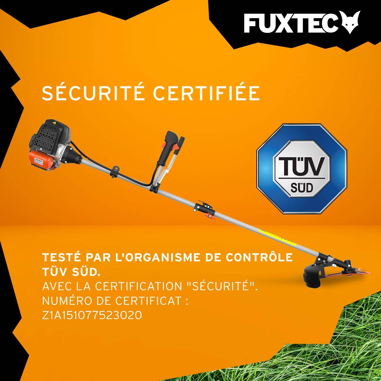 FUXTEC - Débroussailleuse thermique - FUXTEC FX-MS152 - 52cm3 3CV - FUXTEC - Image 5