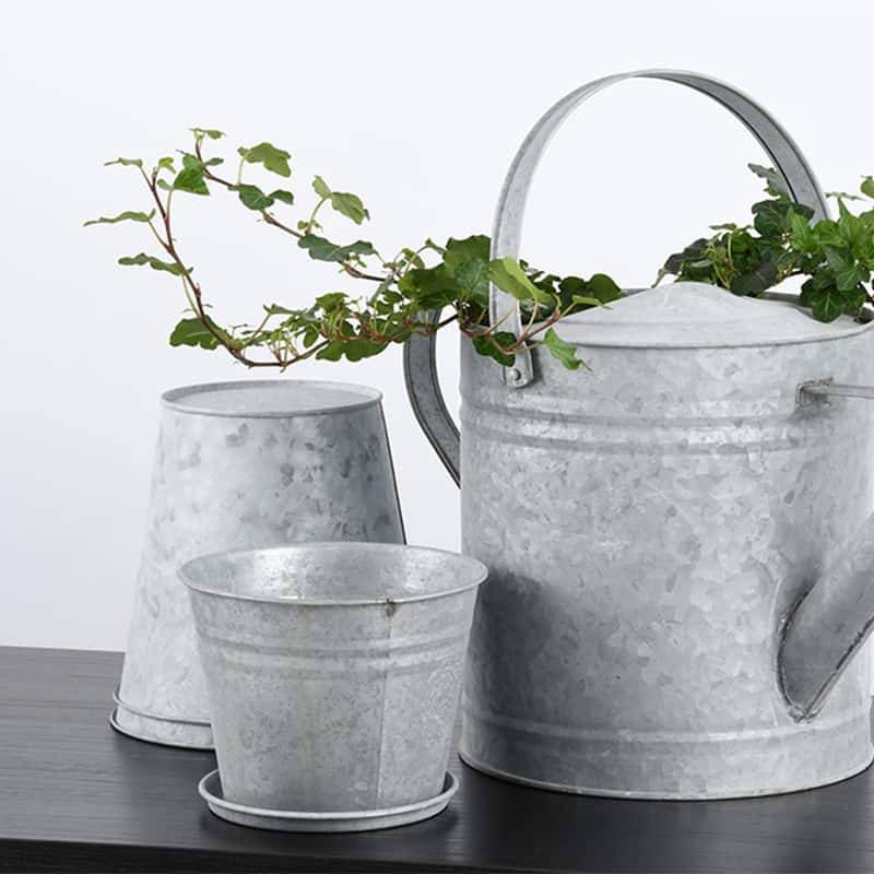 Esschert Design - Pot de fleurs Zinc 12 cm - Esschert Design - Imagen 2