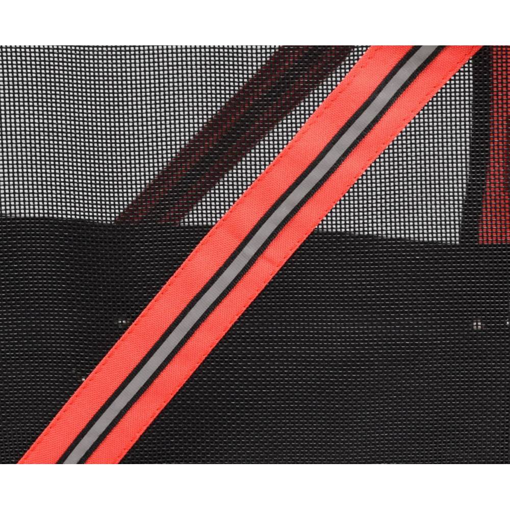 Remorque DOGGY LINER ROMERO. rouge et noir. 60 x 43 x 51 cm. pour chien - Imagen 9
