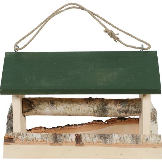 Zolux - Mangeoire en bois XL 19 x 37 H 20 cm pour oiseaux - Image 1