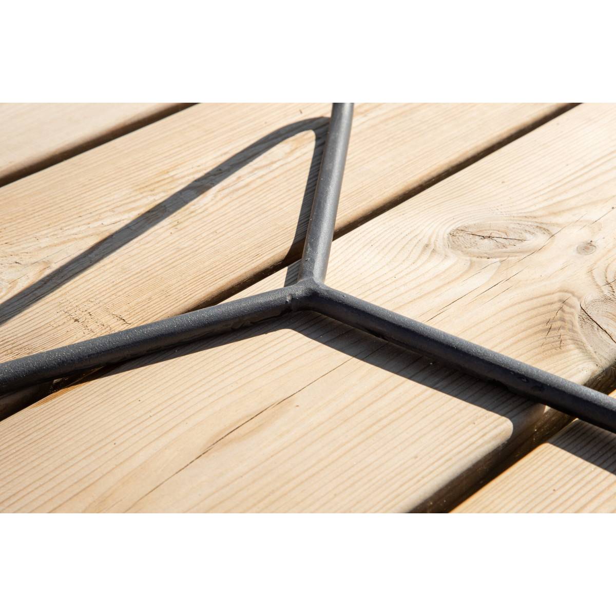 Table d'Appoint de Jardin "Pamplona" 40cm Noir - Imagen 5