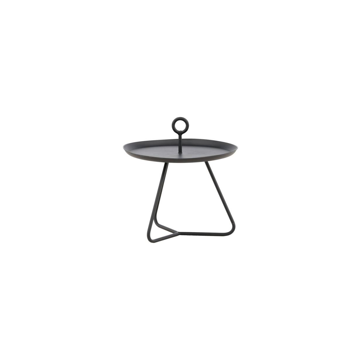 Table d'Appoint de Jardin "Pamplona" 40cm Noir - Imagen 3