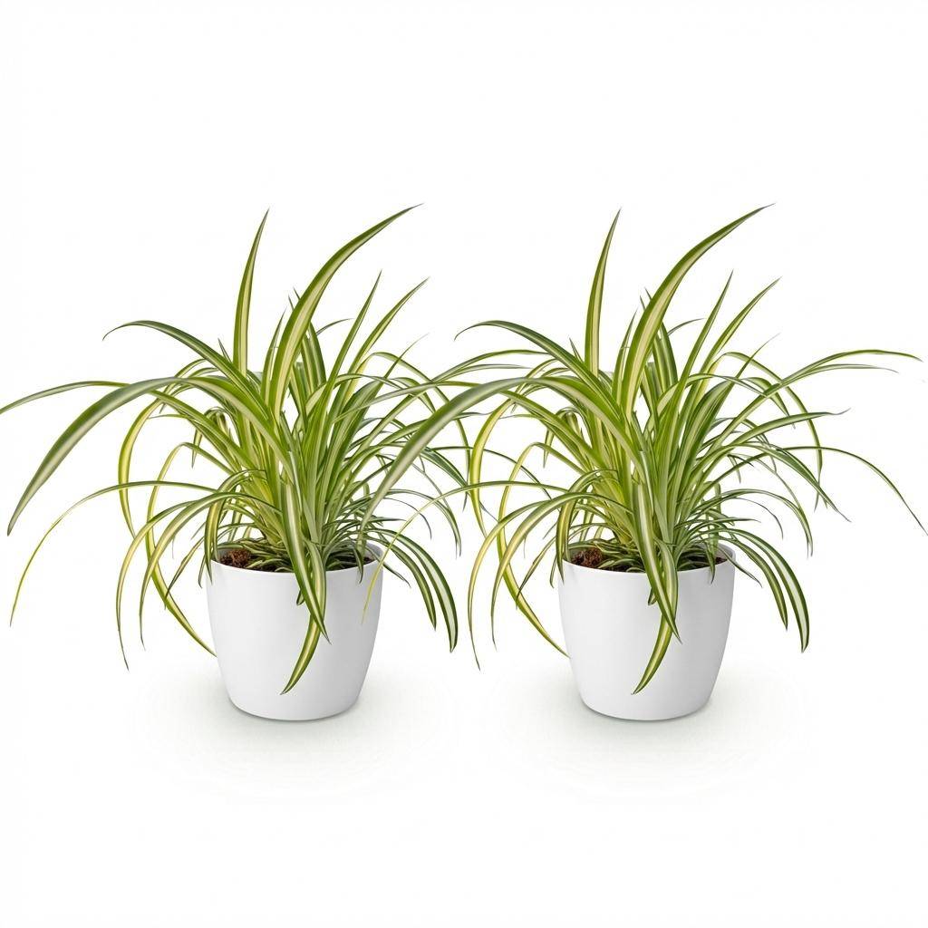 La Green Touch - Chlorophytum Comosum Variegatum - H30cm - Image 4
