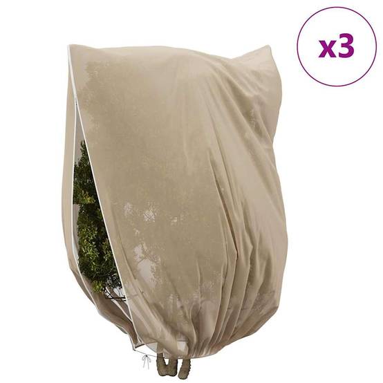 PANGIVO - Housses de protection hivernale tissu non tissé beige 350 x 350 x 250 cm - PANGIVO - Image 4
