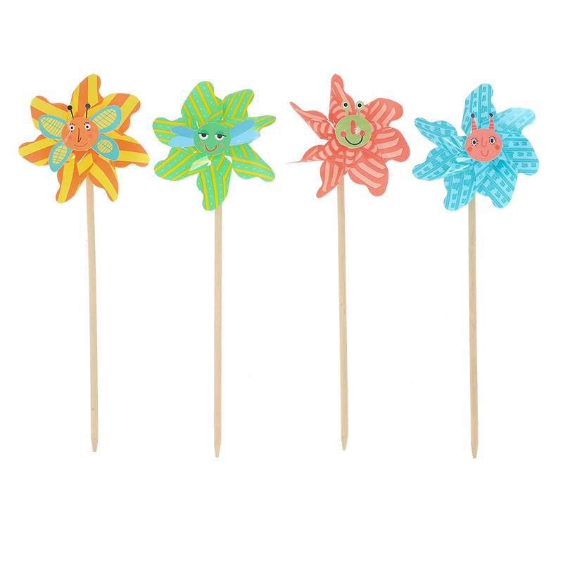 Esschert Design - Molino de viento con insectos surtidos de PVC, alto 46,5 cm - ESSCHERT DESIGN