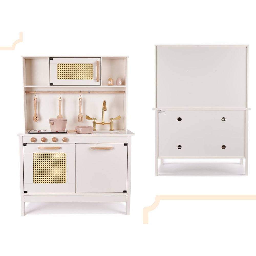 Ensemble De Cuisine En Bois Avec Casseroles Ustensiles 3 Blocs De Glaçons Hotte Audio Et Lumieres Pour Enfants De 3 A 7 Ans Ensemble De Cuisine En Bois Avec Casseroles Ustensiles 3 Blocs De Glaçons Hotte Audio Et Lumieres Pour Enfants De 3 A 7 Ans