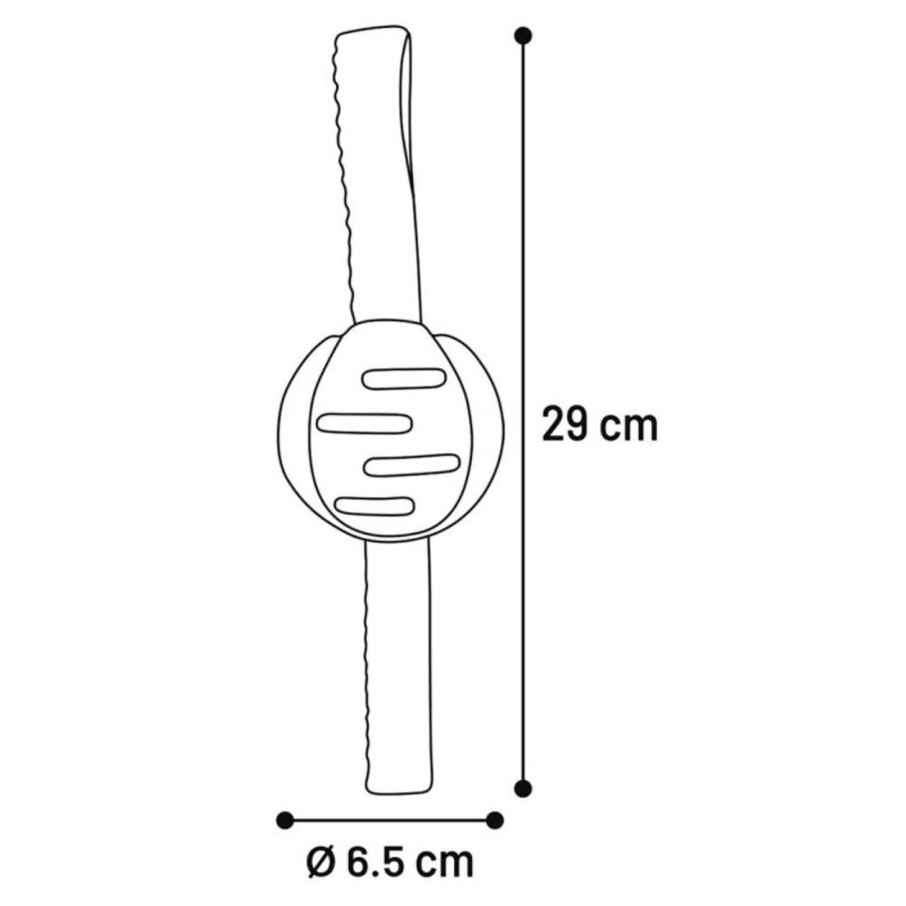 Animallparadise - jeux balle rose avec poignées,  TPR, ø 6.5 cm, pour chien - Imagen 3