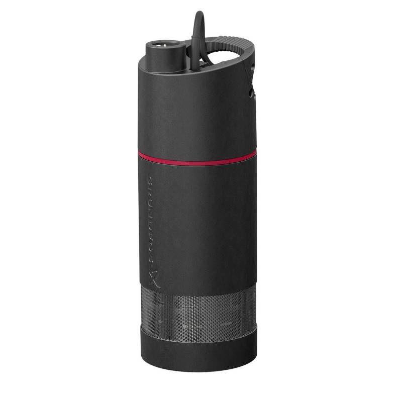 Pompe a eau immergée automatique a usage domestique Grundfos SBA335M - Monophasé 220V - Jusqu'à 3M3/H - Puits et réserves d'eau de pluie - Eaux claire - Image 1
