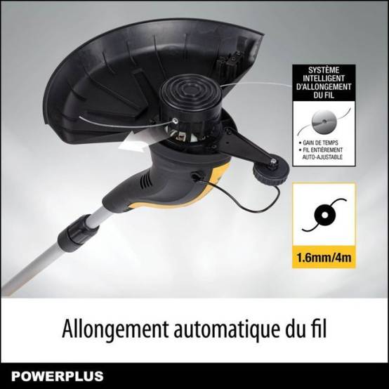 Powerplus Coupe-Bordure Électrique POWXG30033 - 500 W, 320 mm Ø, Jardinage Outillage, Coupe-Herbe & Coupe-Bordures pour votre - Image 4