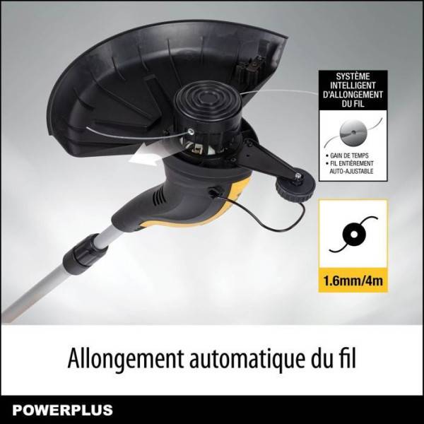 Powerplus Coupe-Bordure Électrique POWXG30033 - 500 W, 320 mm Ø, Jardinage Outillage, Coupe-Herbe & Coupe-Bordures pour votre - Image 4
