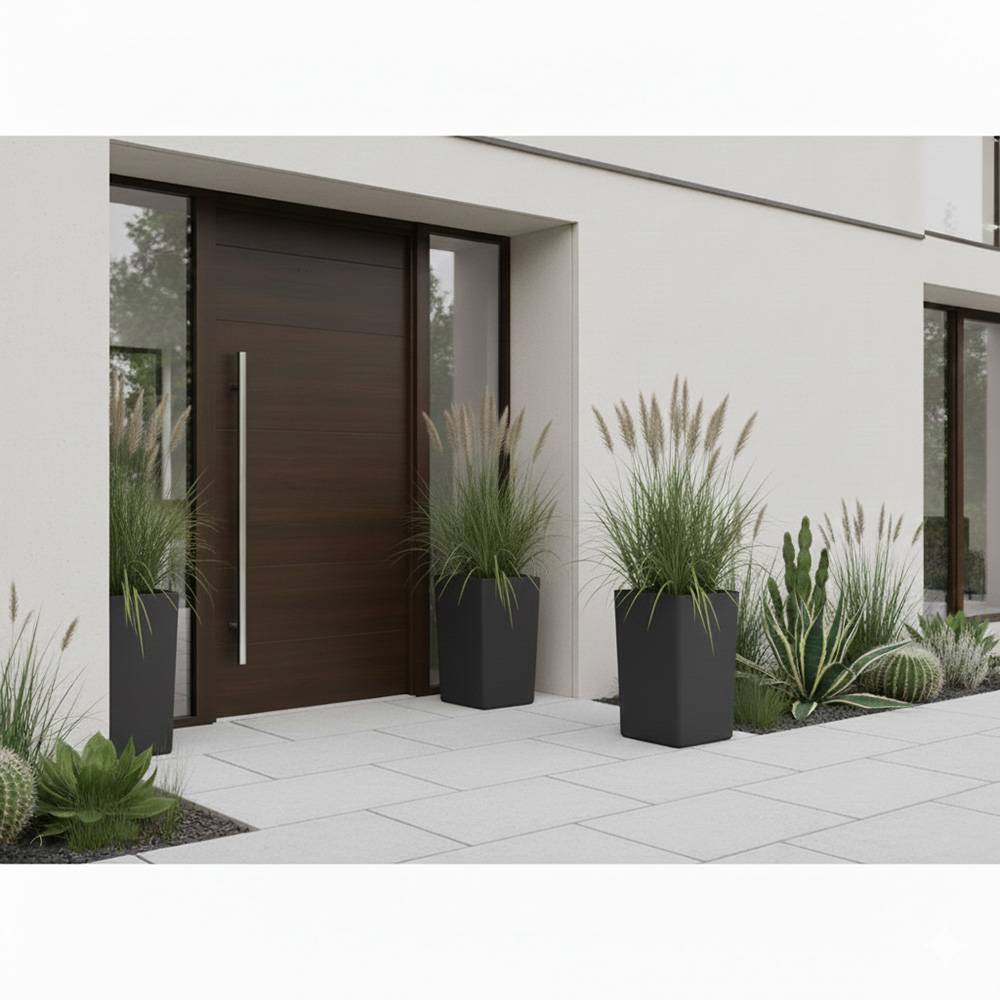 Plast'Up Rotomoulage - Pot de fleur carré suerte h 67 cm-plast'up rotomoulage - Imagen 3