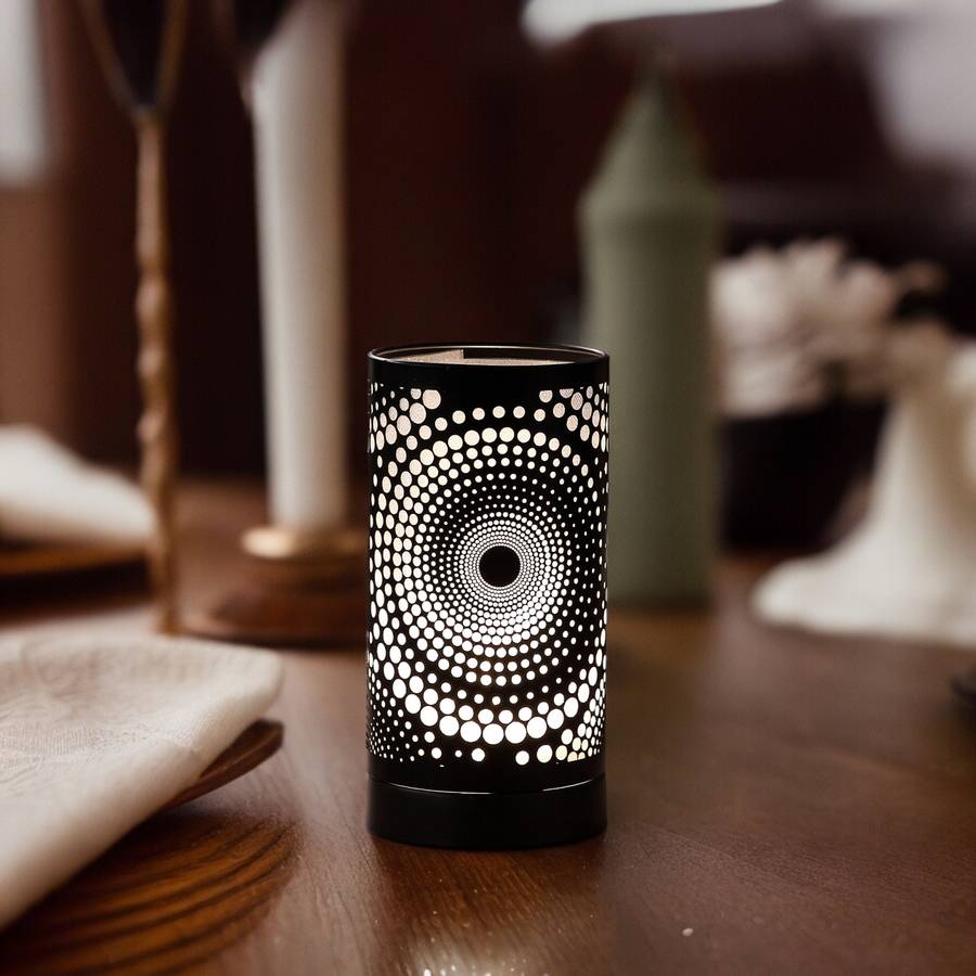 Zen'Arôme Brûleur Cire Parfumée Calorya n°12 - Brûleur Électrique pour Fondant Parfumé - Métal - Commande Tactile - Idée Cadeau