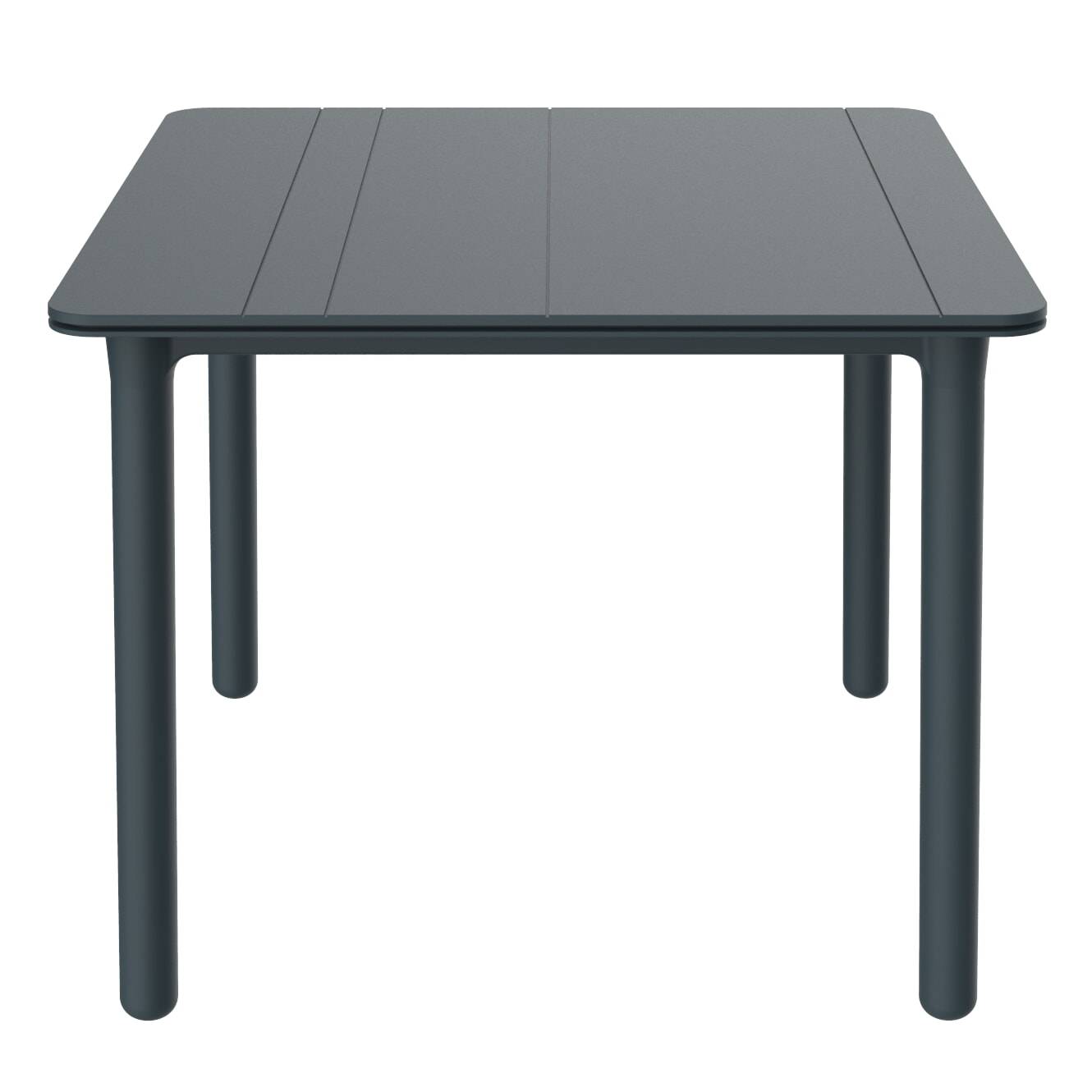 Table carrée extérieure 90x90 gris foncé - gris foncé NOA garbar - Image 1