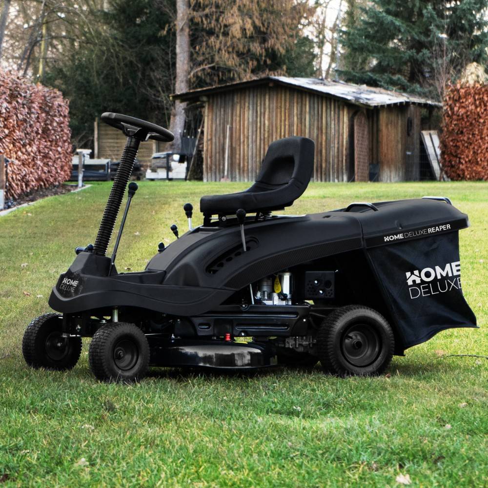 Home Deluxe - Tondeuse à gazon autoportée HOME DELUXE Reaper - moteur 4,5 kW (6,5 CV) - panier de 150 litres - Home Deluxe - Image 1