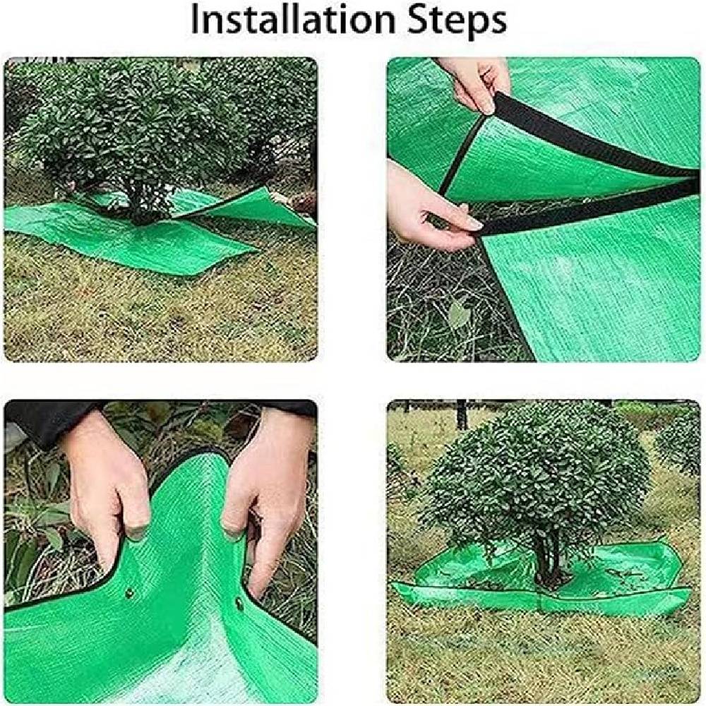 Bâche de Jardin Professionnelle -  Imperméable - 4 Boucles de Transport DtopbuyAge - Image 4