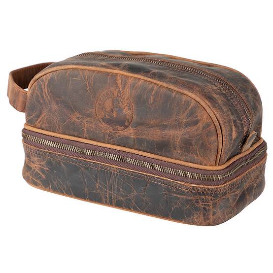 Trousse de toilette en cuir Ethan Chloe 24x14x13cm - Image 1