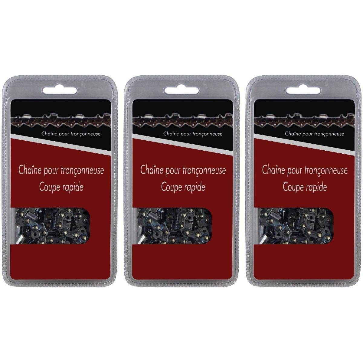 Gt Market - Lot de 3 chaînes 325', 1.5 mm, 64 maillons - Compatible tronçonneuses HUSQVARNA - GT MARKET - Imagen 1