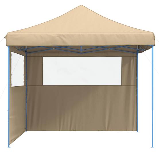 ComfortXL - Tonnelle pliante carrée Oxford jardin abri soleil pluie 3x3m beige - ComfortXL Outdoor Living - Image 5