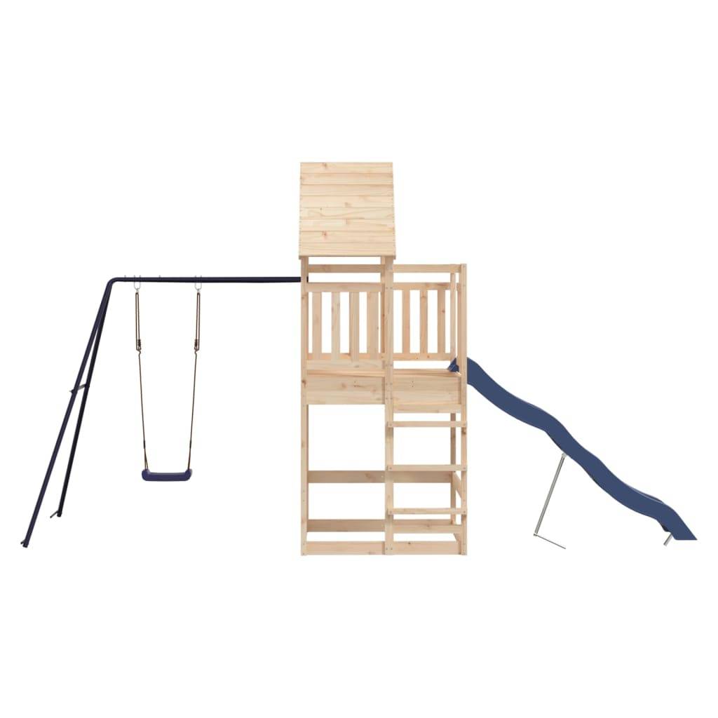 Helloshop26 - Aire de jeux d'extérieur 482 x 206 x 264 cm bois de pin massif - Imagen 4