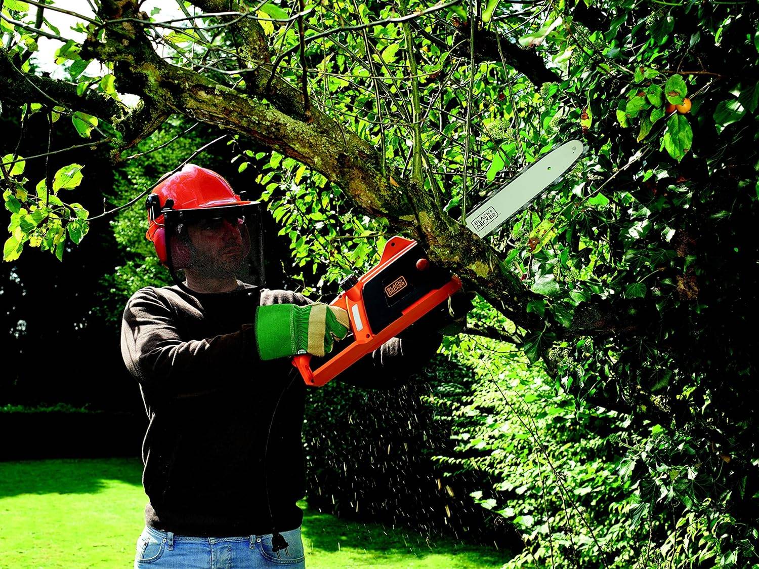 Black & Decker - Tronçonneuse filaire 1800W - Lame 40cm - BLACK+DECKER - CS1840-QS - Imagen 2
