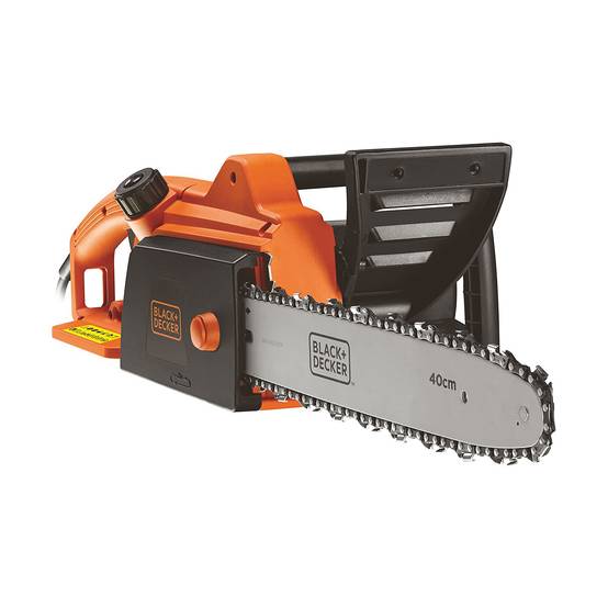 BLACK+DECKER Tronçonneuse 40 cm 1800 W CS1840-QS - Tendeur De Chaîne Avec Clé - Imagen 1