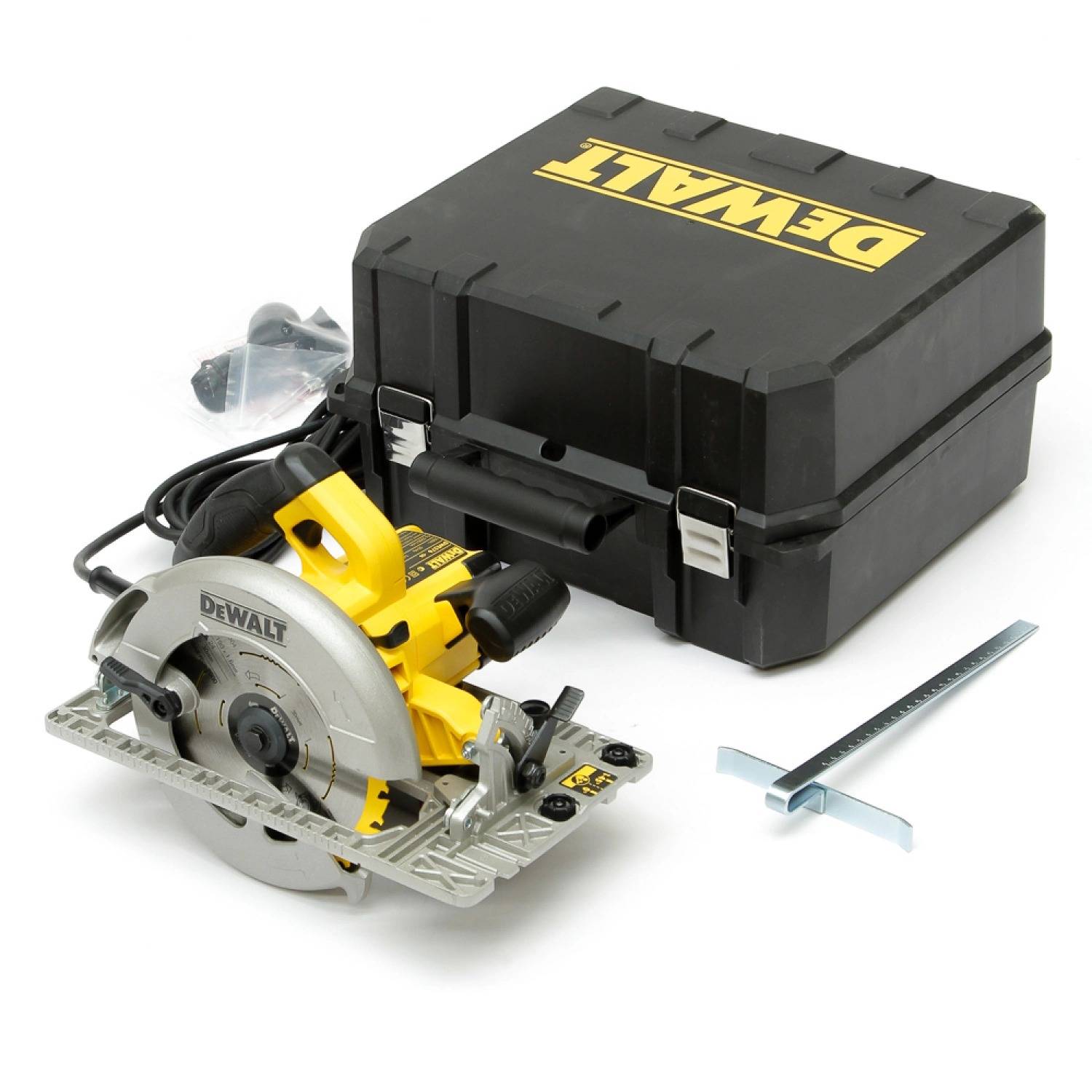 Scie circulaire 1600 W - Ø 190 mm Profondeur de coupe 61 mm - Coffret - DEWALT - DWE576K-QS - Image 1