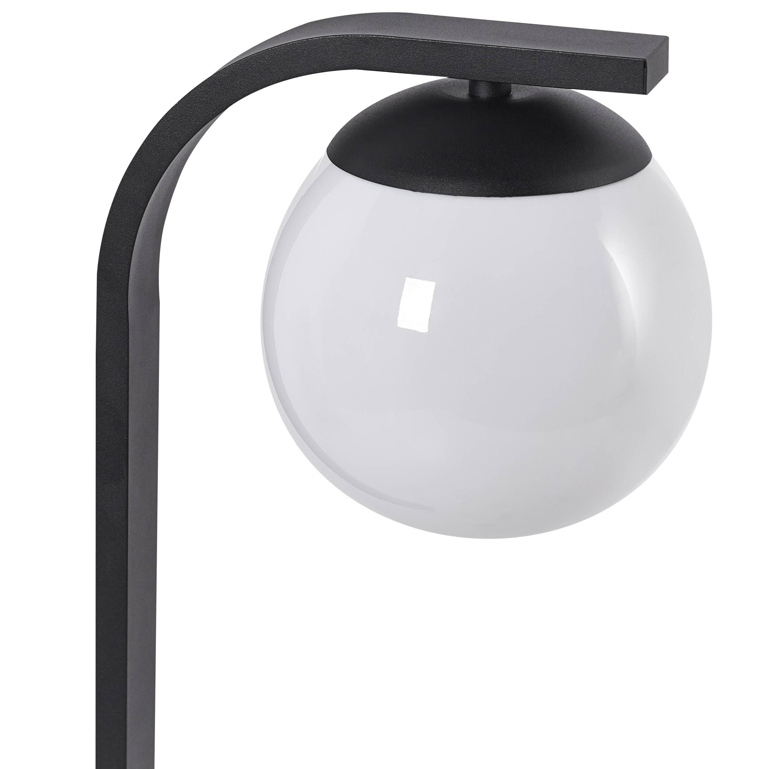 Borne Lumineuse Aluminium Noir KULSI - Beliani - Image 4