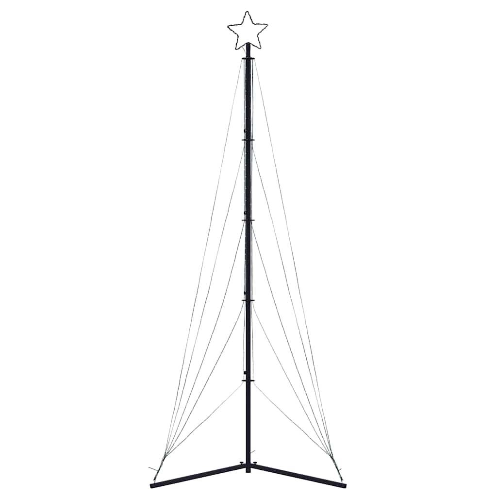 Sapin de Noël | Arbre de Noël à LED 525 LED blanc froid 302 cm Maison Chic - Image 5