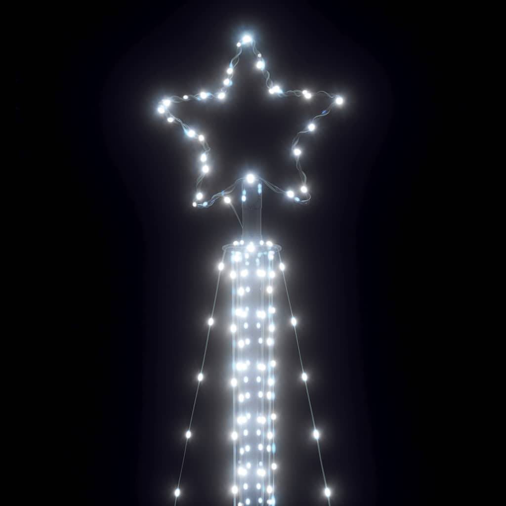 Sapin de Noël | Arbre de Noël à LED 525 LED blanc froid 302 cm Maison Chic - Image 10