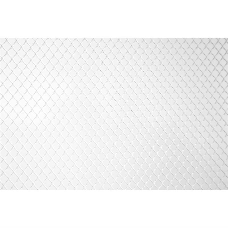 Tapis De Bar En Caoutchouc Blanc CPC241030 - 70 X 10 Cm, Fabriqué En Italie - Antidérapant Et Élégant