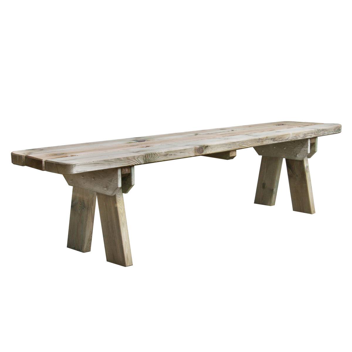 Banc de jardin en bois 4 places - Faro - Cémonjardin - Image 1