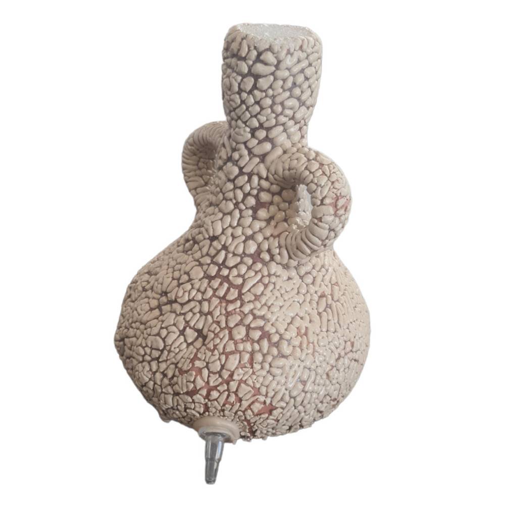 bulleur bouteille de vin antique 11.5 cm pour aquarium - Imagen 1