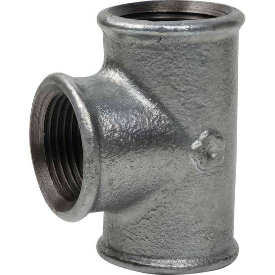Té Égal 90° | Fonte Malléable Galvanisée Femelle/Femelle EN 10242 - 3/8'' - Image 1