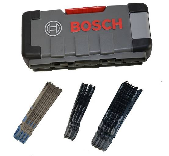 Bosch - Coffret de lames scie sauteuse BOSCH GST 150 BCE - 30 pièces bois et métal - 2607010903 - Image 1