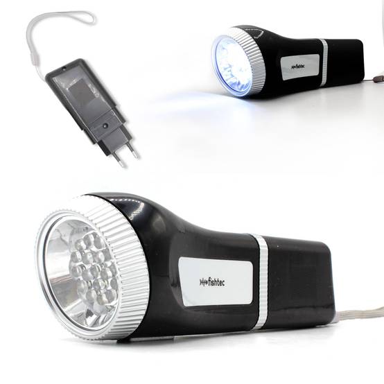 Torche Autonome 18 LEDs 150 Lumens 17 x 5 x 5 cm - Camping Bricolage Urgences - Image 1
