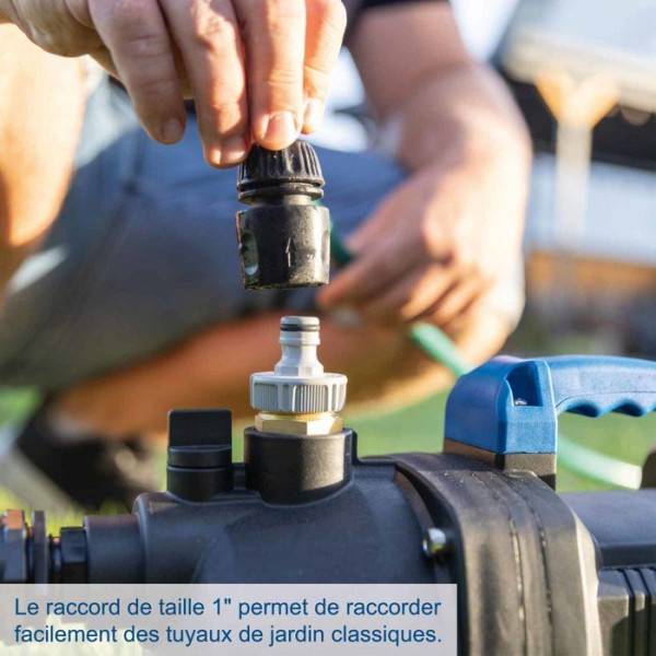 Scheppach - Pompe de jardin SCHEPPACH - C-GP3000-X - Set S - 3000L/h - 2 batteries 2.0Ah 20V IXES + chargeur 2.4A - Image 2