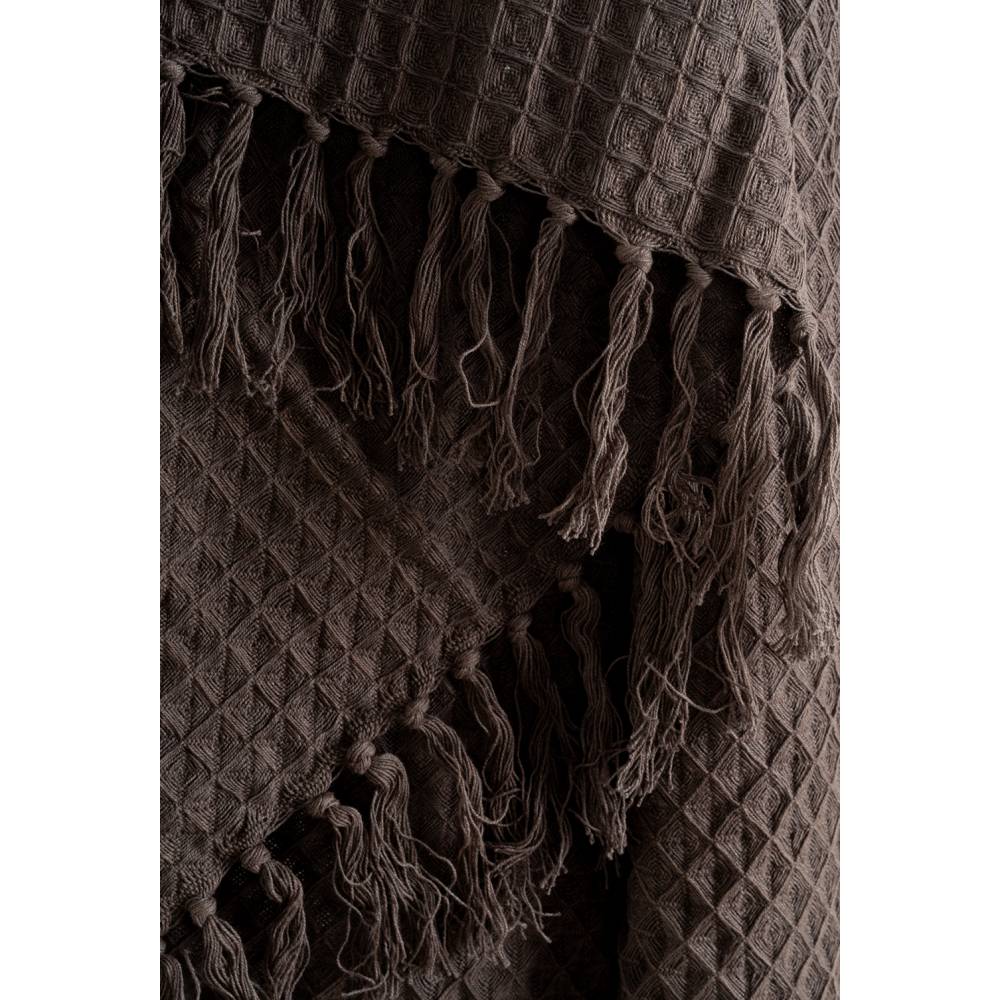 Aubry Gaspard - Plaid 100% coton 130 x 170 cm - Imagen 4