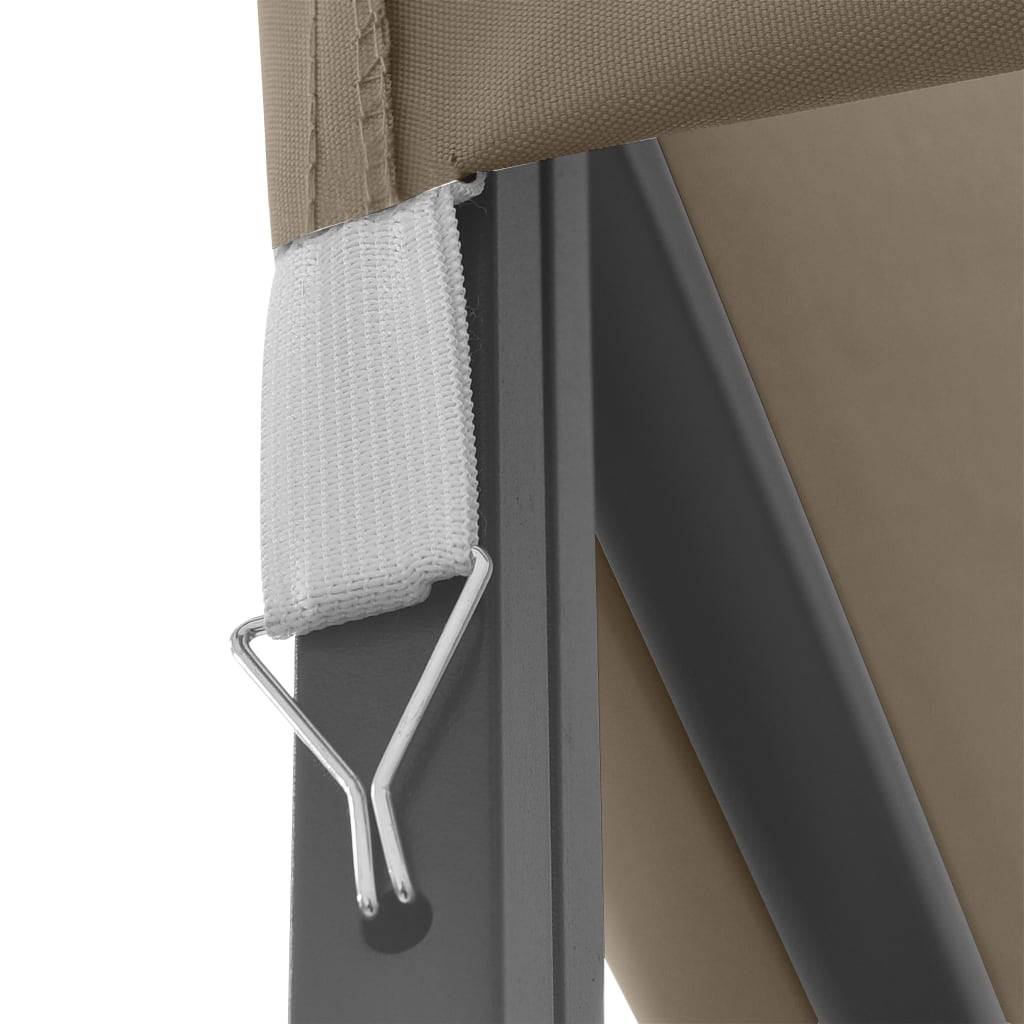 Pergola Jardin - Tonnelle de jardin - Belvédère 4x3 m Taupe MI44 - Image 4