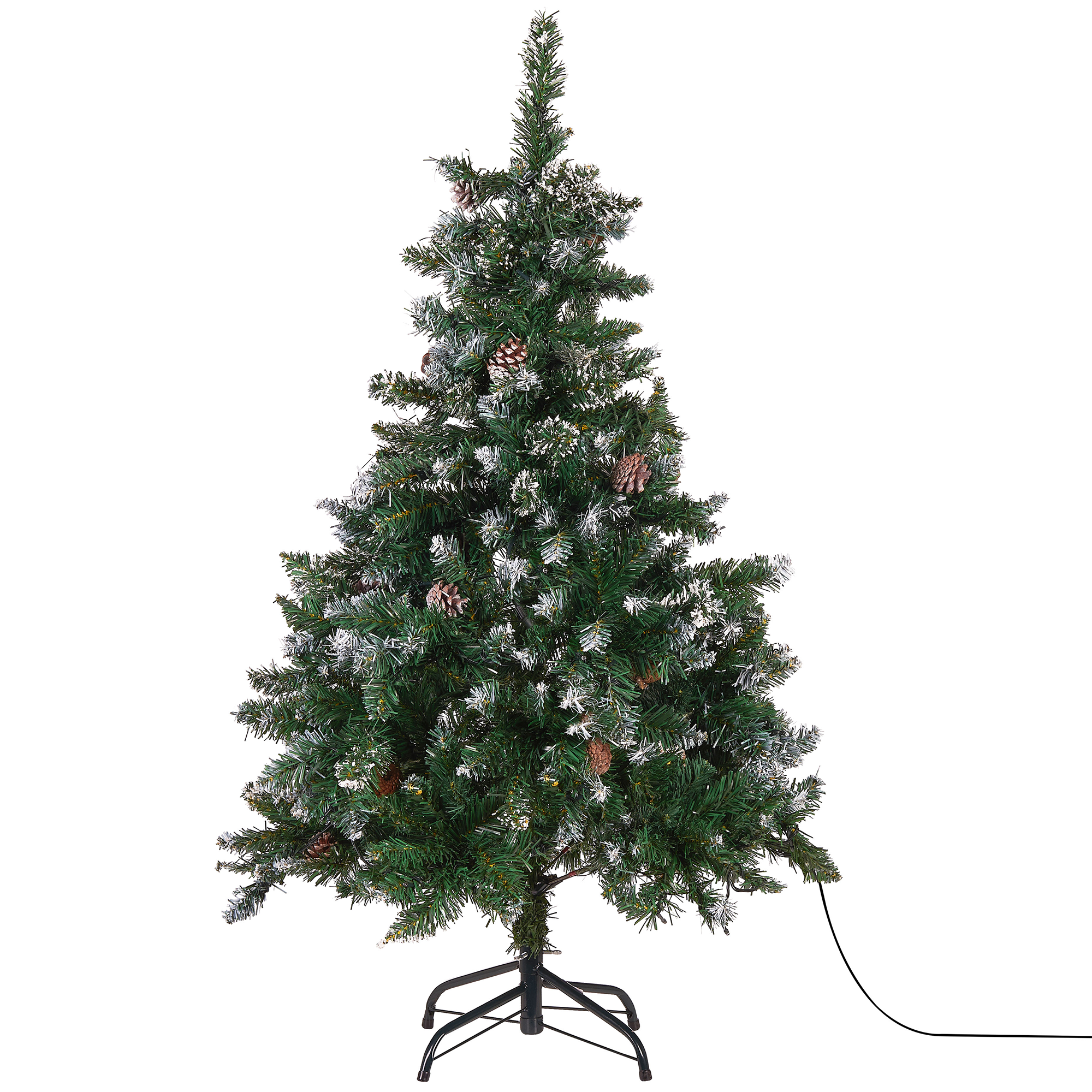 Beliani - Sapin de Noël PVC Vert foncé PALOMAR - Beliani - Imagen 6