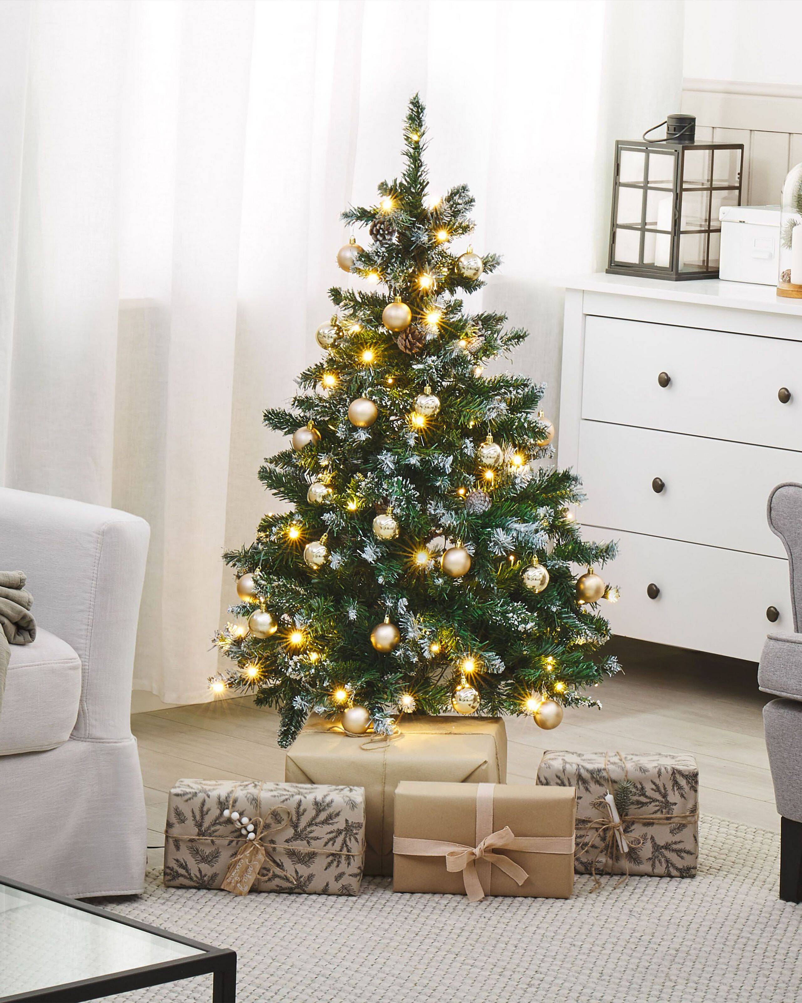 Beliani - Sapin de Noël PVC Vert foncé PALOMAR - Beliani - Imagen 1