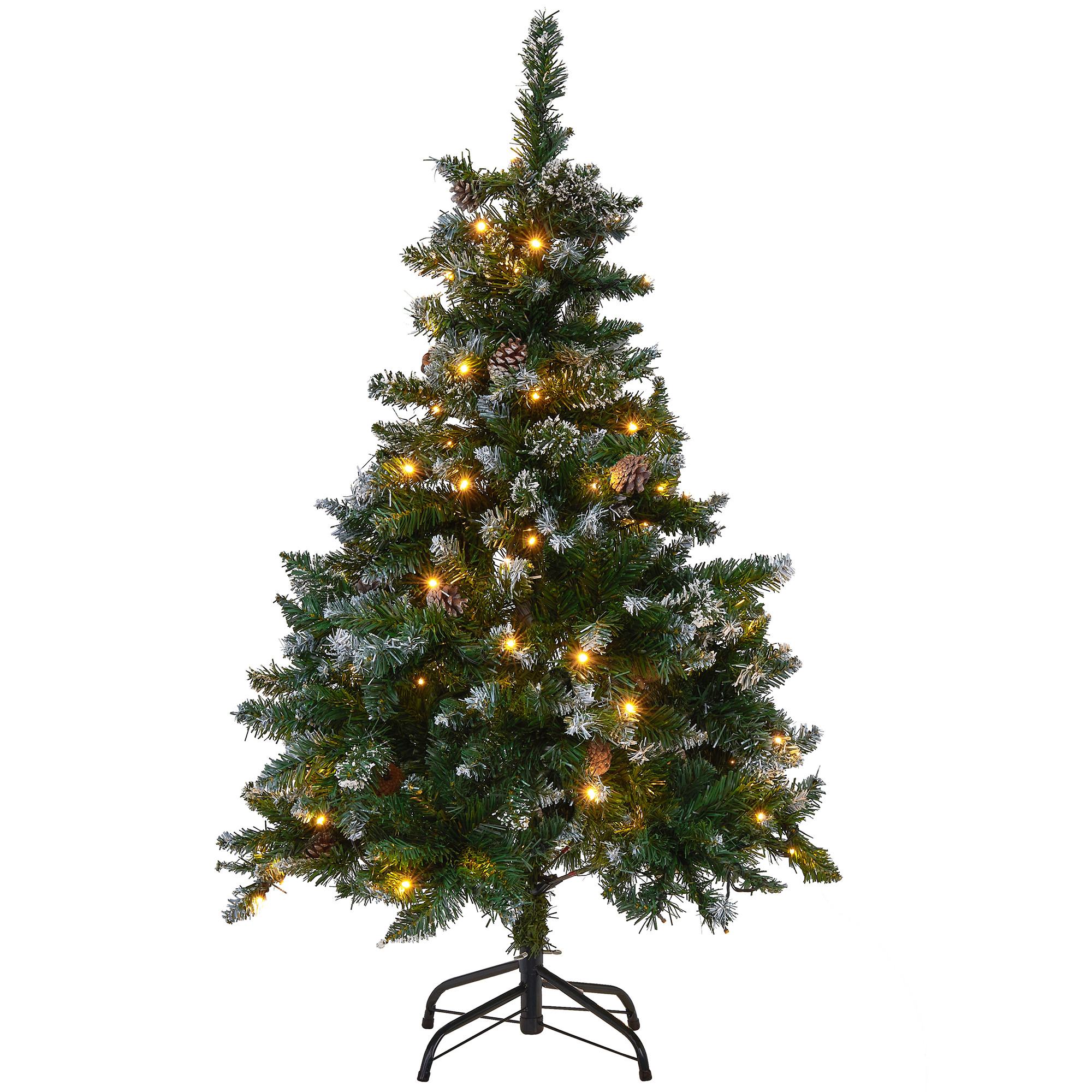 Beliani - Sapin de Noël PVC Vert foncé PALOMAR - Beliani - Imagen 2