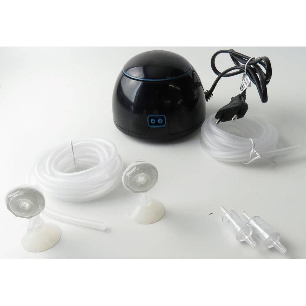 Zolux - Pompe à air igloo 200 noir puissance 2.0 W débit max 120 L/H. pour aquarium. - Imagen 4