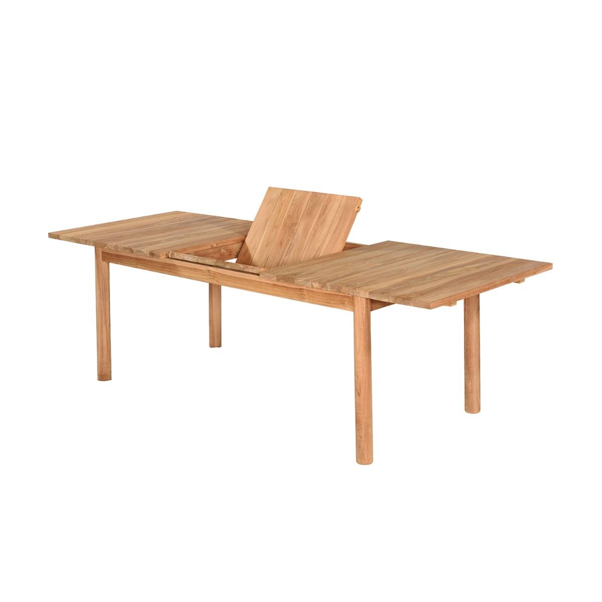 Table de jardin extensible rectangulaire teck massif 180/240 cm Auckland - TECK'Attitude - Image 1