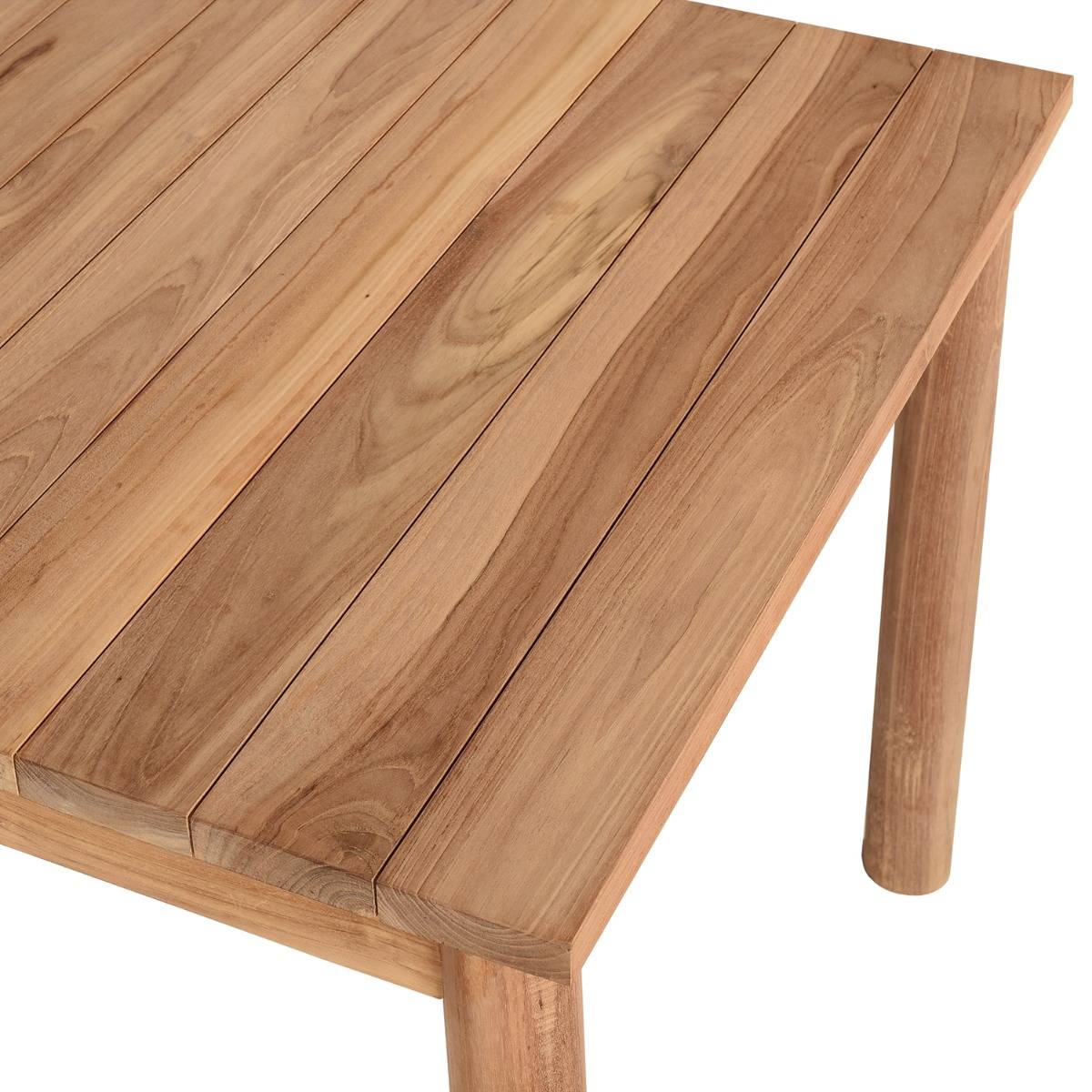 Table de jardin extensible rectangulaire teck massif 180/240 cm Auckland - TECK'Attitude - Image 6